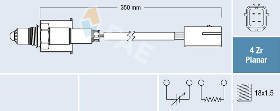 Chevrolet Aveo Oksijen Sensörü Katalizör FAE