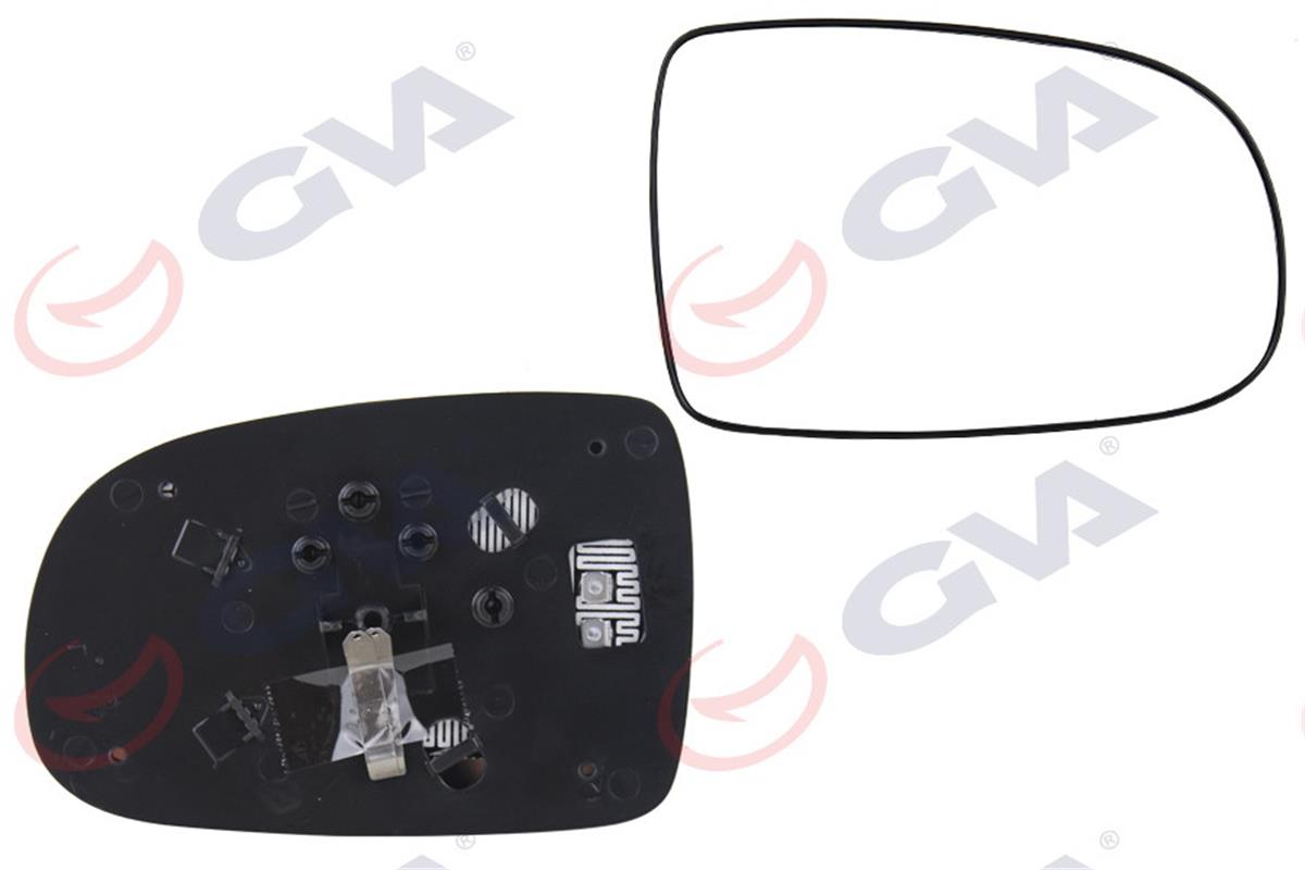 Ayna Camı Elektrikli Isıtmalı Sağ Corsa C 00-06 - Tıgra B 04-09 Konveks Vm-200Gh