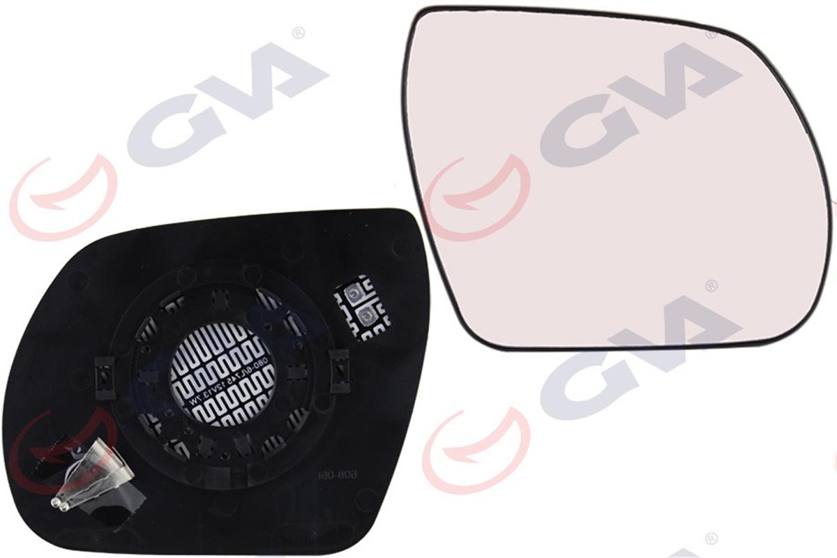 Ayna Camı Elektrikli Isıtmalı Sağ Hyundaı Santa Fe 09-12 Könveks Vm-6445Ghr