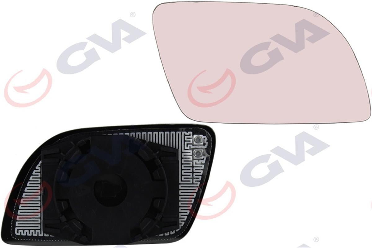 Ayna Camı Elektrikli Isıtmalı Sağ Polo Iv 02-05 Konveks Vm-194Ghr