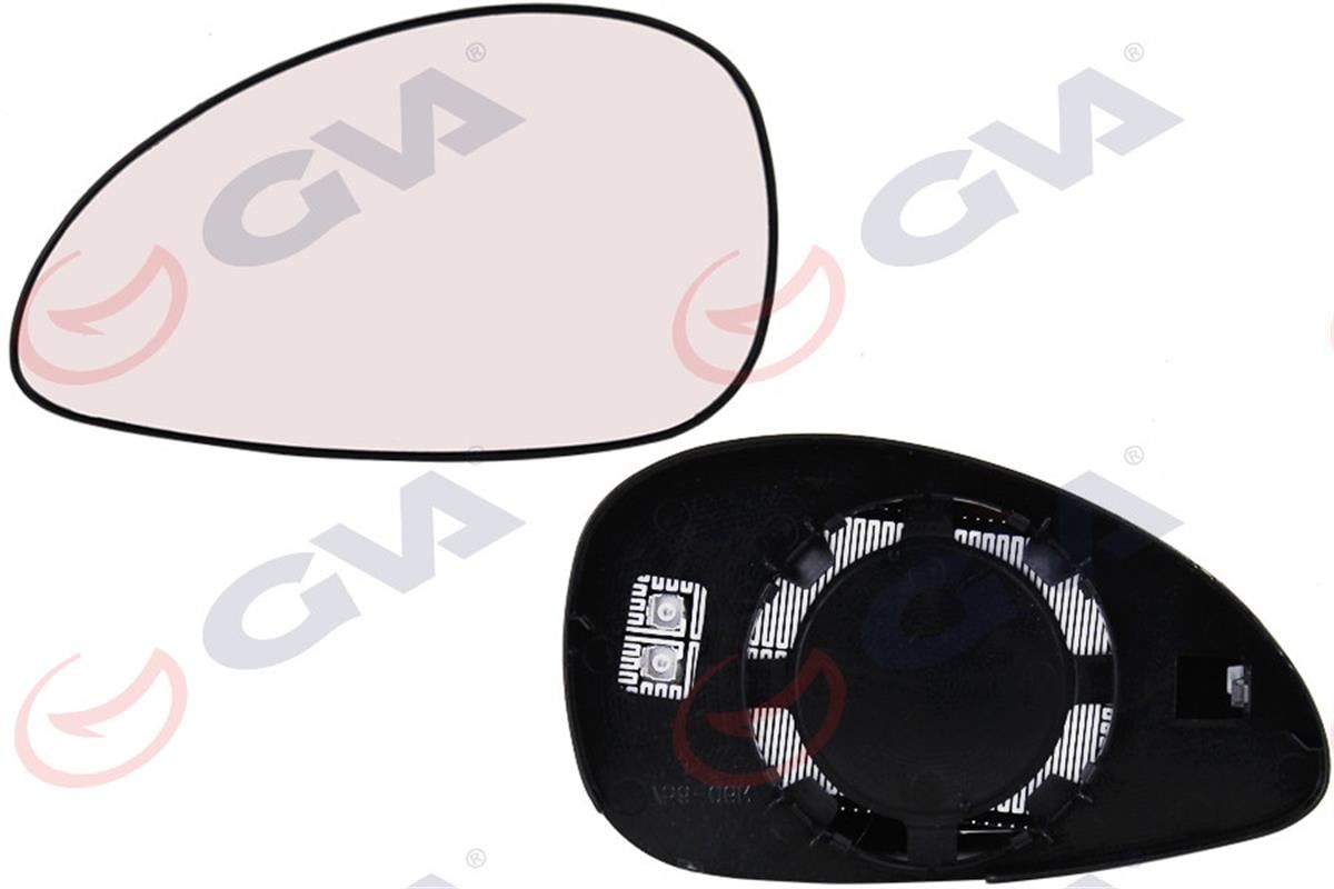 Ayna Camı Elektrikli Isıtmalı Sol Cıtroen C4 04-10 Konveks Vm-503Ghl