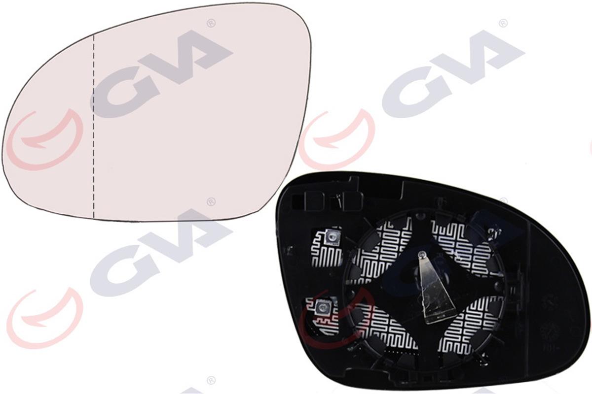 Ayna Camı Elektrikli Isıtmalı Sol Passat 05 Asferik Vm-399Aghl