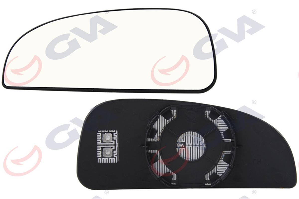 Ayna Camı Elektrikli Sağ Alt Küçük Ducato 06 Konveks Cam Isıtmalı Vm-6201Bghr