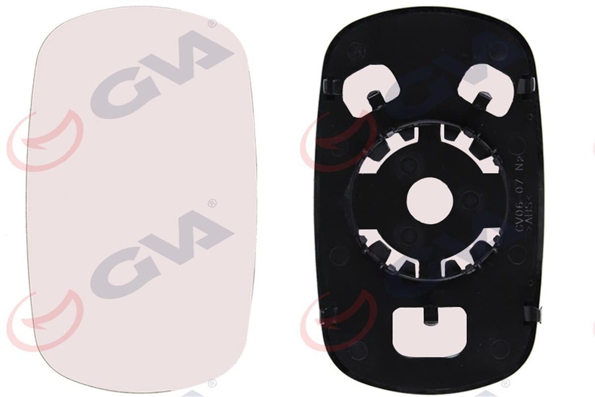 Ayna Camı Sağ/Sol Doblo 01 Mekanik Könveks Vm-666G
