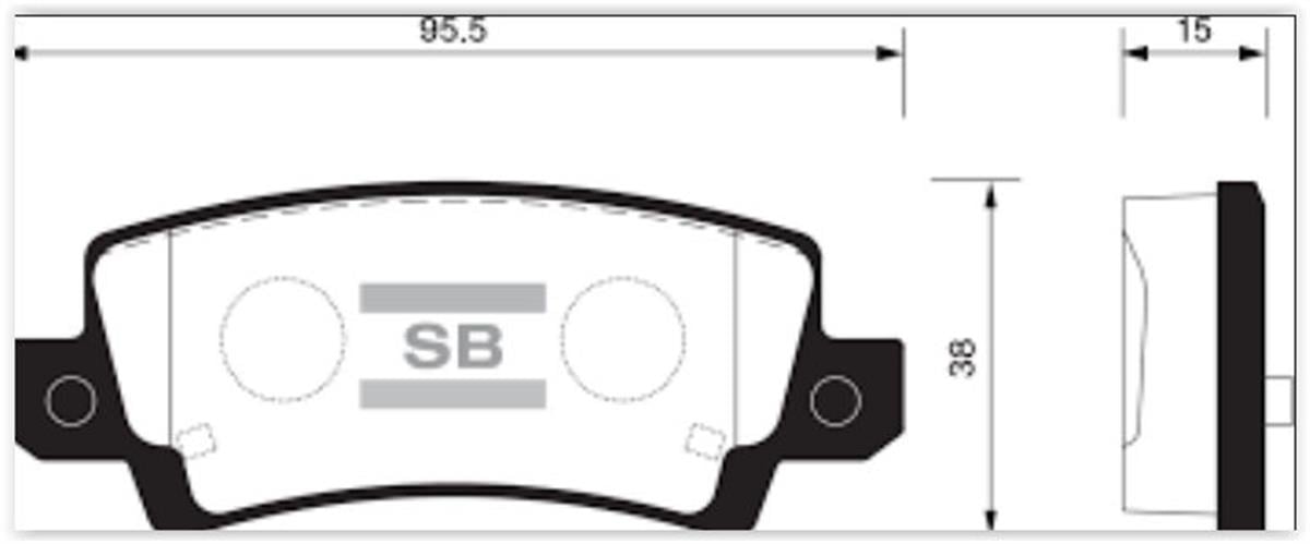 Balata Arka Disk Infınıtı Fx50-G50 08 Gdb3515