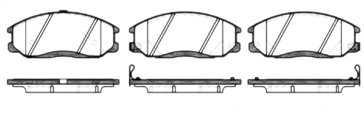 Balata Fren On-Hyundaı  Starex 03/08 / Sanyong Actyon Sport