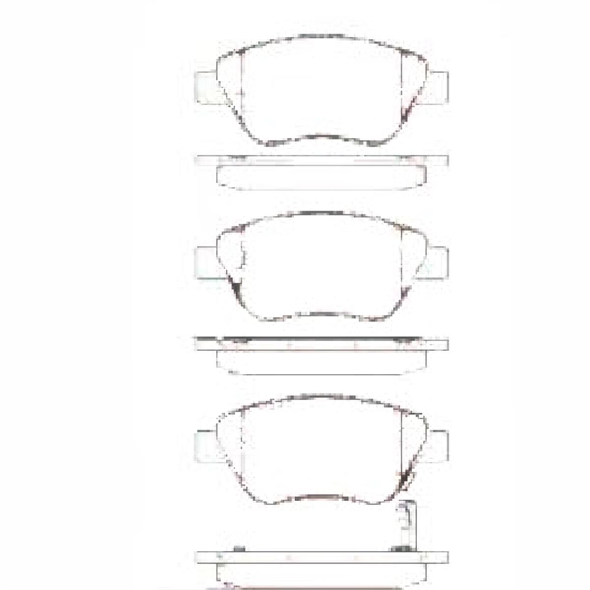 Balata Fren On-  Opel   Corsa D 1.0 1.2 1.4 1.3D 75Hp