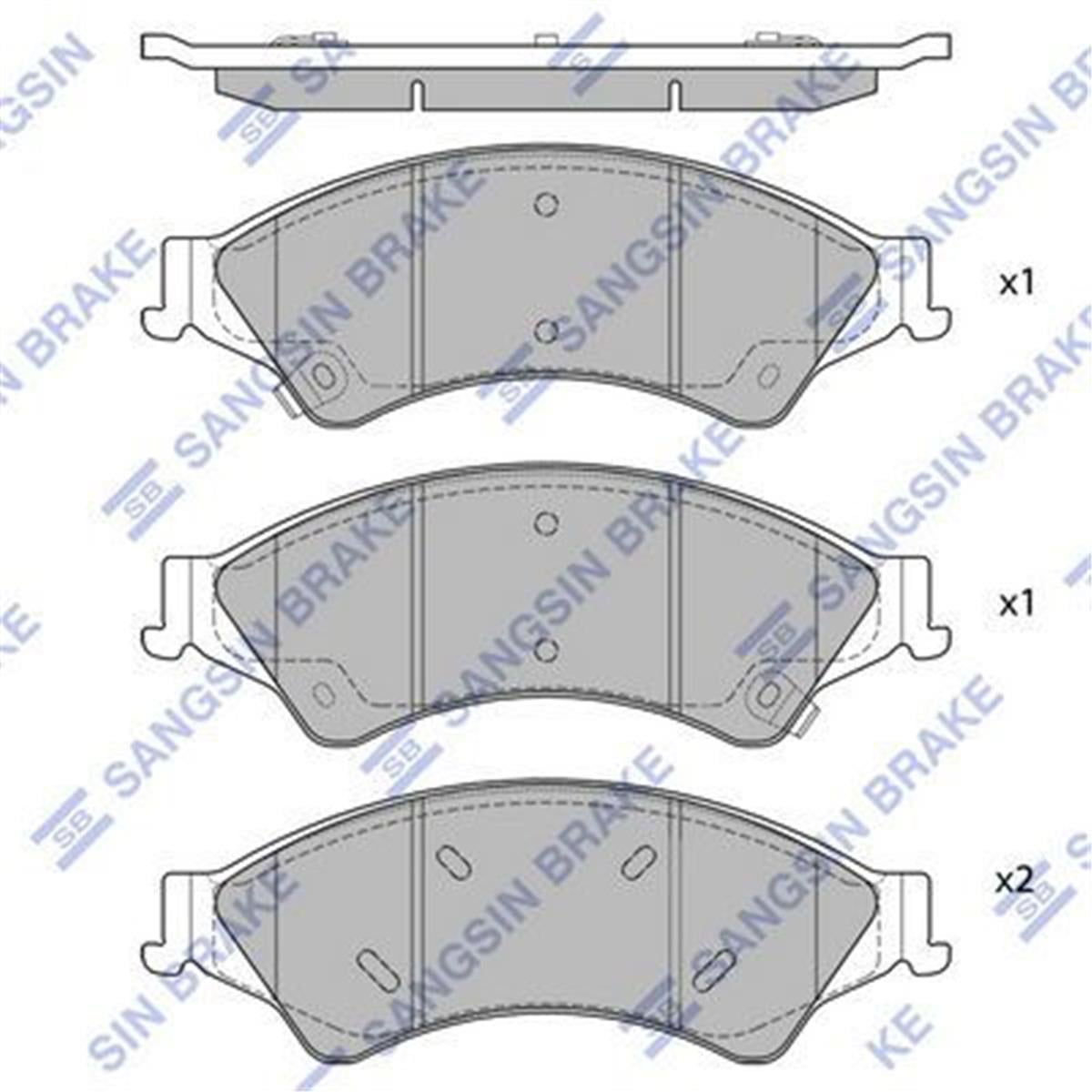 Balata Ön Disk Ford Ranger11 Mazda Bt-50 11 Gdb2005