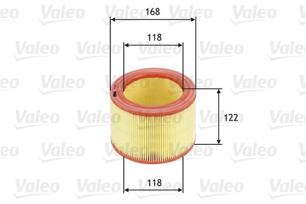 Citroen Berlingo Hava Filtresi 1.8D VALEO