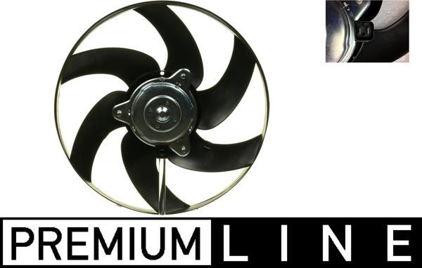 Citroen Berlingo Xantia ZX Xsara Peugeot 306 406 Partner Fan Motoru 250W-335mm MAHLE