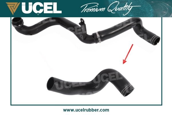 Peugeot Bipper Turbo Çıkış Hortumu [Plastik Boru Hariç] UCEL