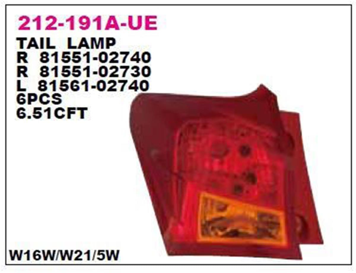 Toyota Auris (E18) Stop Lambası Dış Sağ Depo (2013-2015) 81551