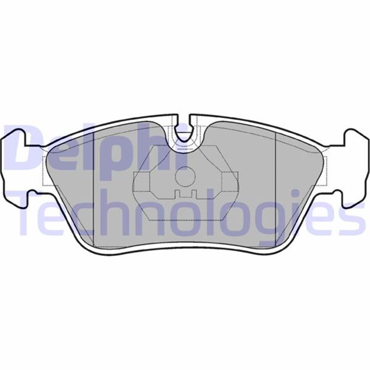 Bmw E46 E36 Fren Balatası Ön 34111160356-34111160357-341111