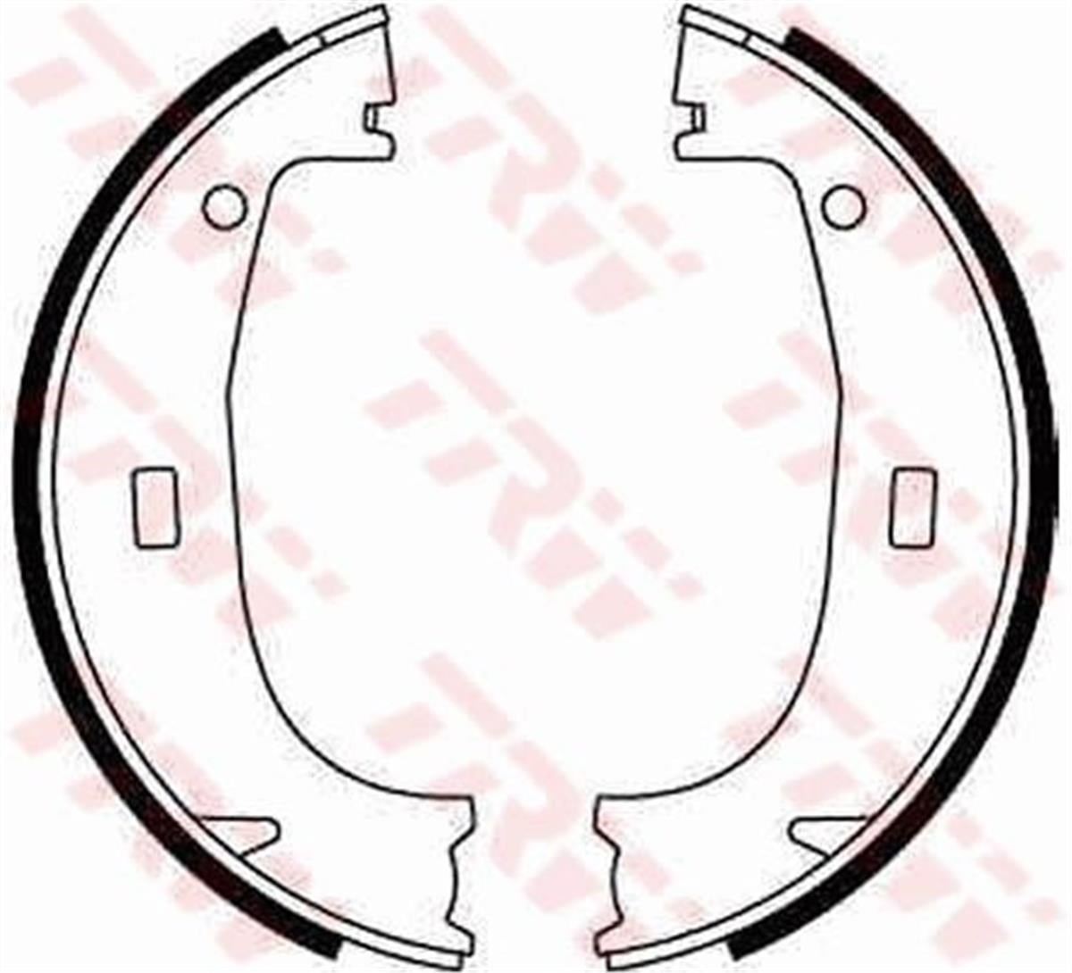 Bmw E36 E30 Fren Balatası Arka Park Freni 34411160729-34411160924-344167