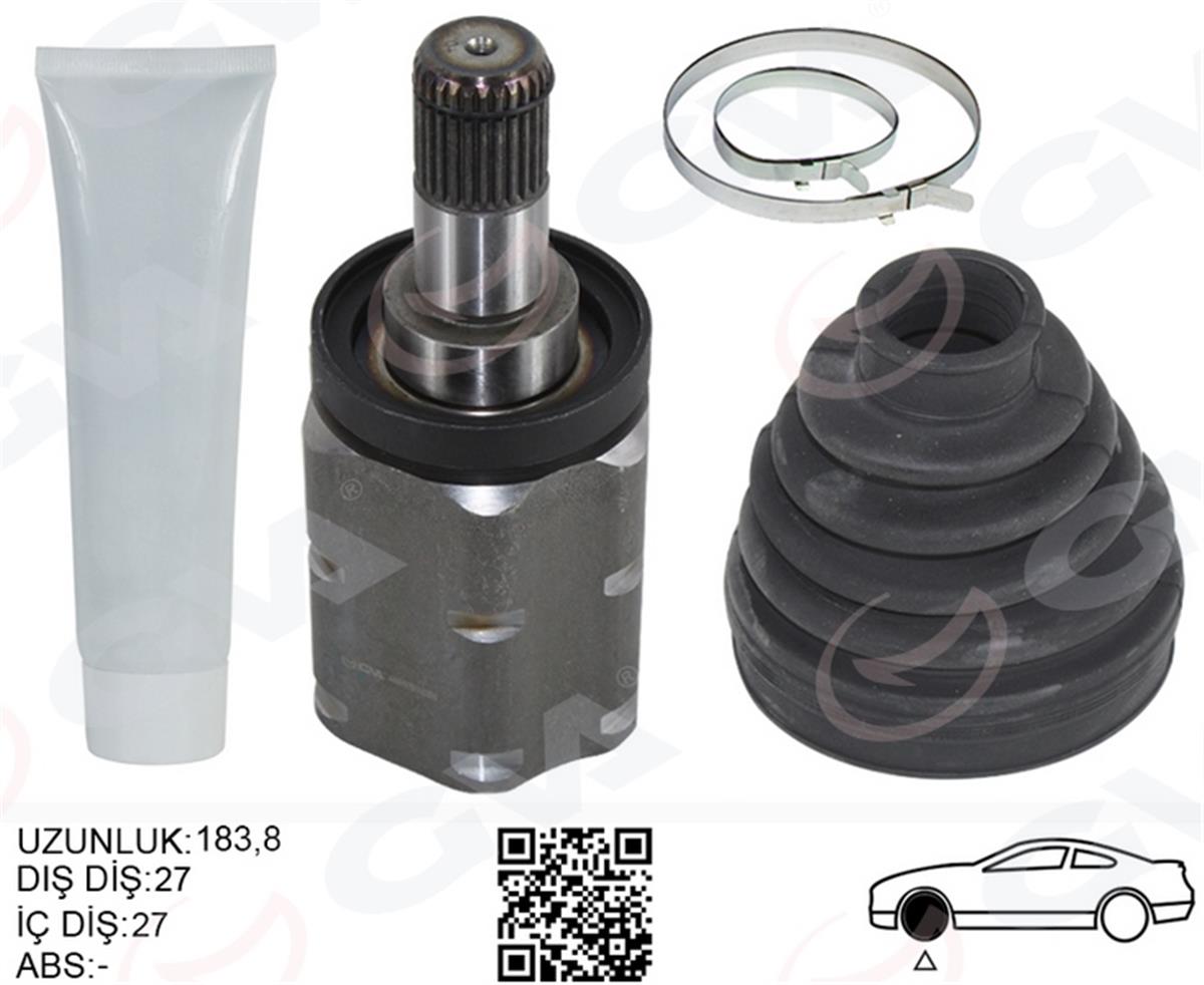 Bmw X5 E53 (2000-2006) Aks Kafası Ön İç Sol 31607565313