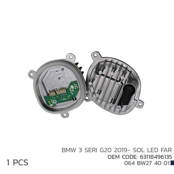 BMW 3 Serisi G20 Sol LED Far Modül NIKEN