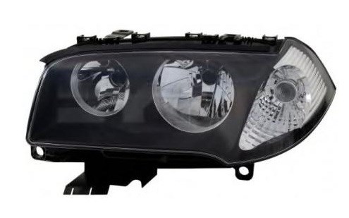 BMW X3 E83 Ön Far Elektrik Motorlu Beyaz Sol TYC