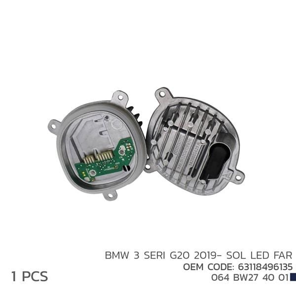 BMW 3 Serisi G20 Sol LED Far Modül NIKEN