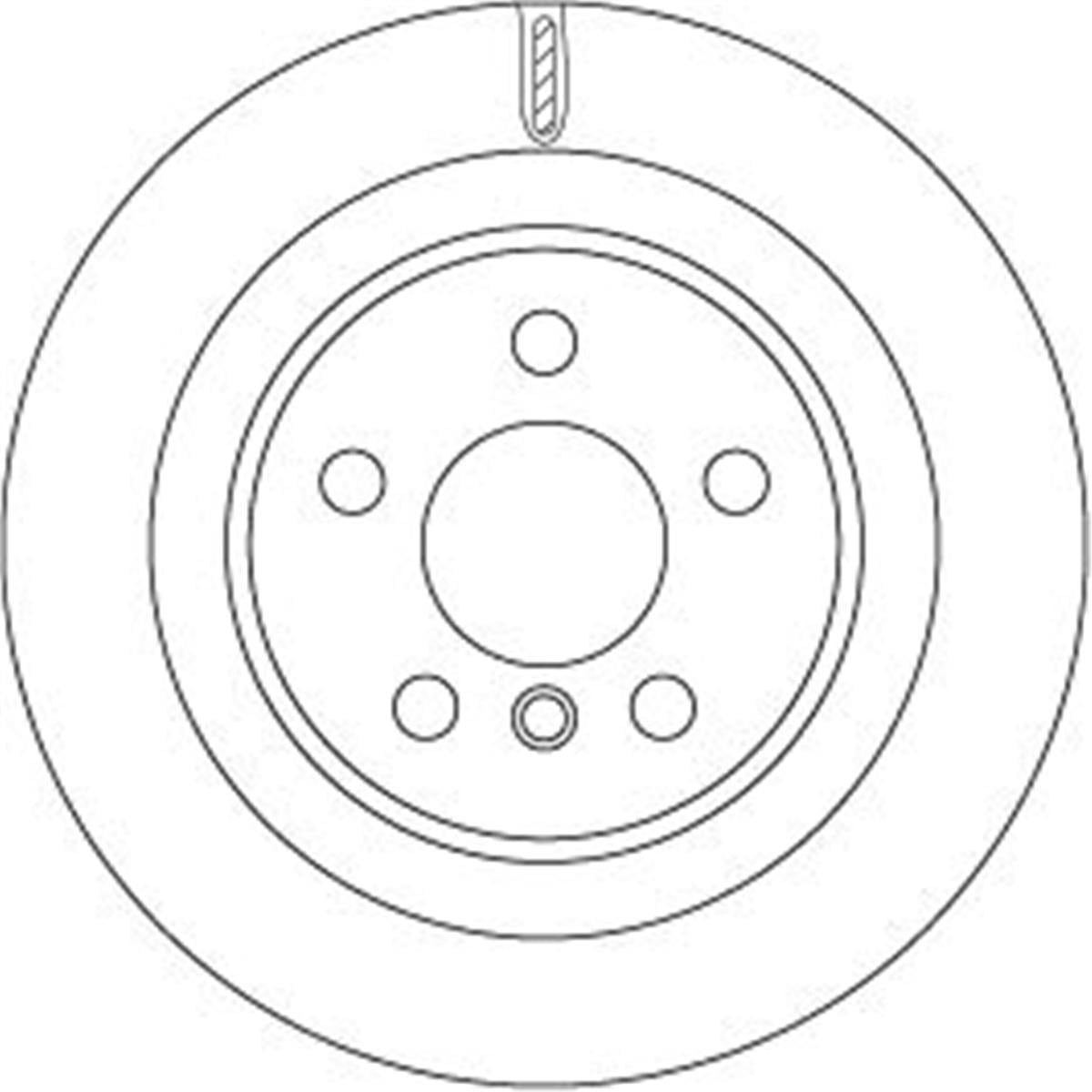 Bmw F40 F52 F44 F45 F46 F48 F49 F39 Fren Diski Arka 34216799369