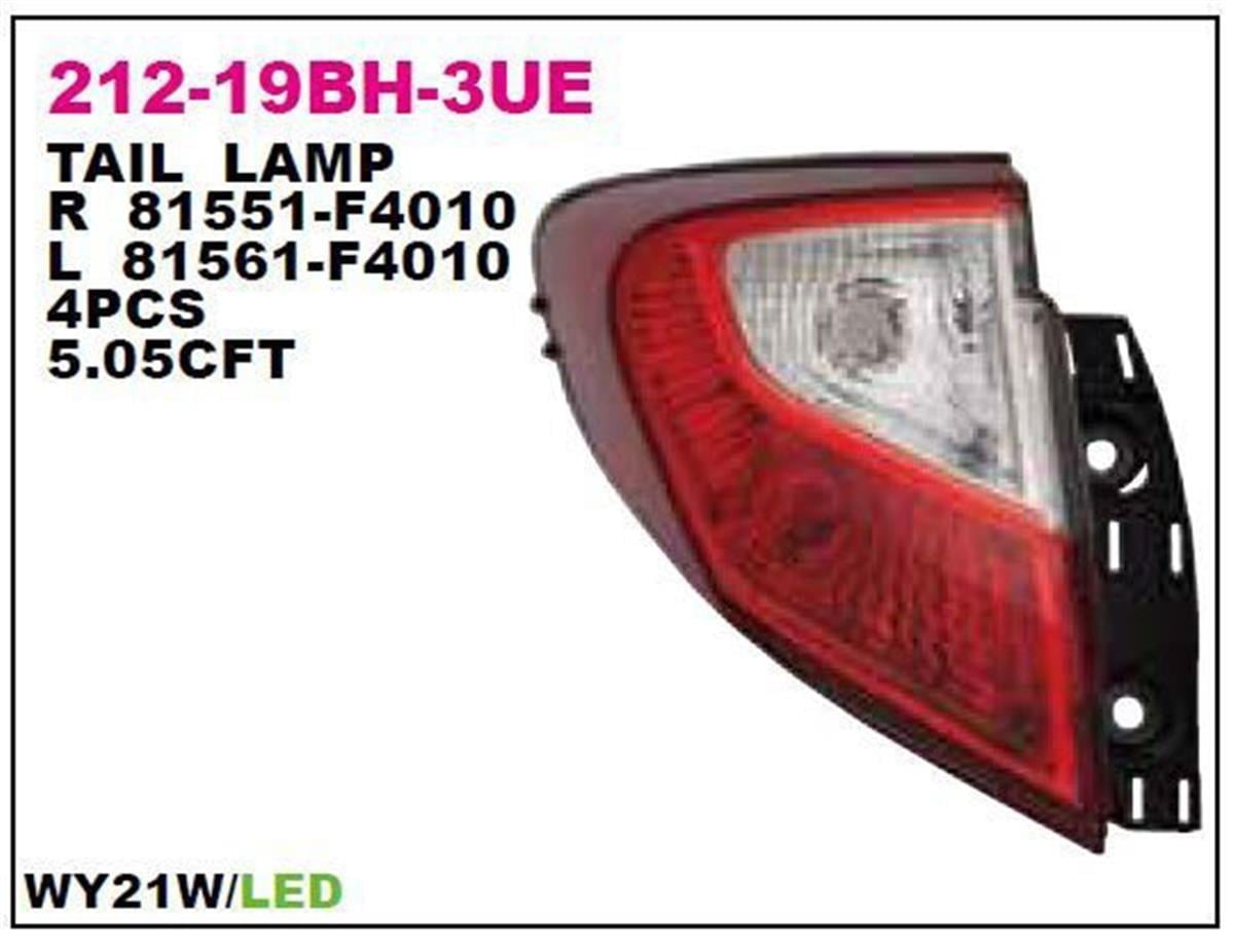 Depo X1 (2016 Ve Üzeri) Sağ Dış Stop Lambası Depo Chr F4010