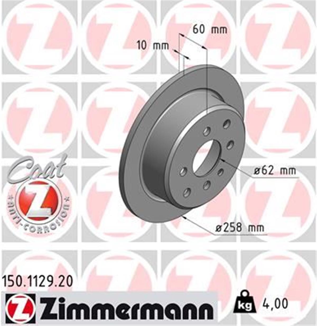 Bmw E30 Fren Diski Arka 34211119581-34216755408