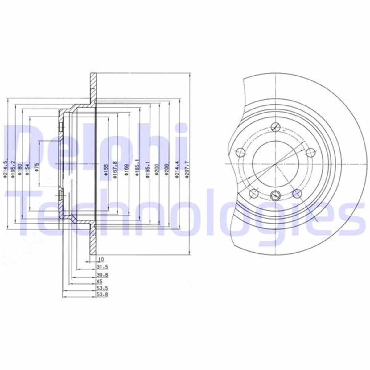 Bmw E39 Arka Fren Diski 34216767049
