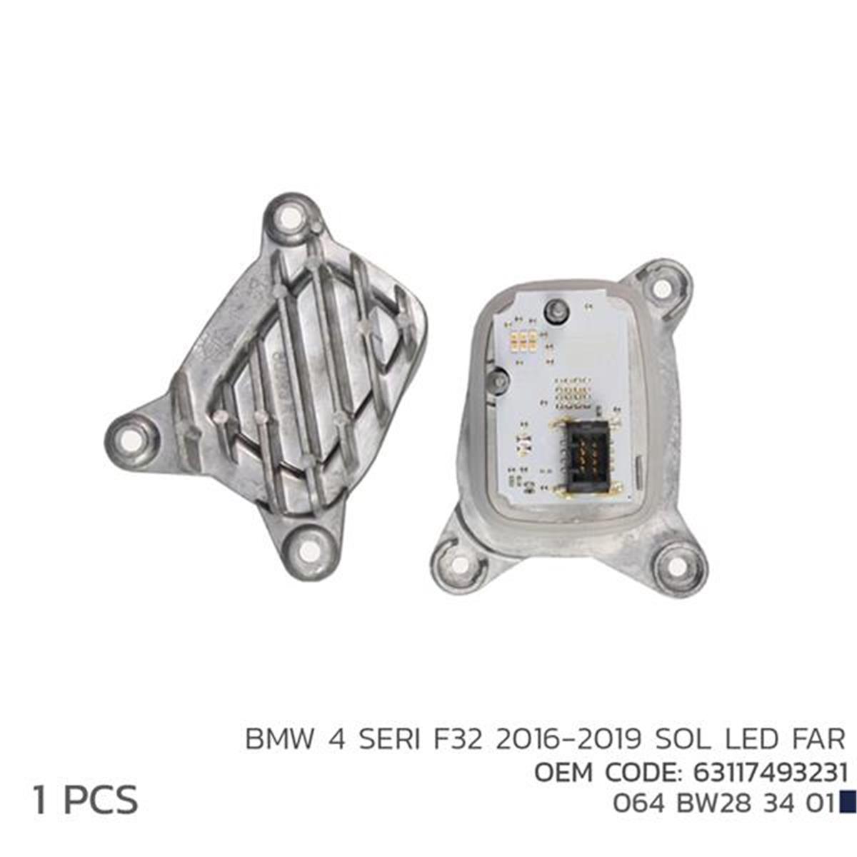 Bmw 4 Serisi F32 (2016-2019) Sol Led Modül 63117493231