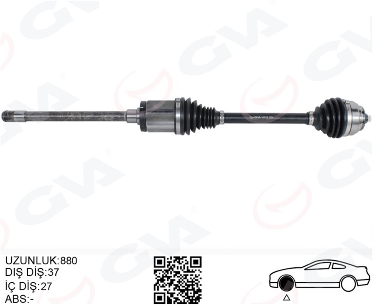 Bmw X3 F25 Ön Sağ Komple Aks 31607619658-31608675014