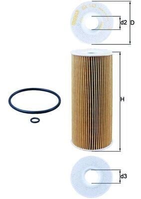 Volkswagen Bora-Caddy II-Golf IV-Passat-Polo-Crafter-LT, Seat... MAHLE