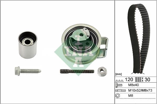 Volkswagen Bora Eksantrik Gergi Kiti 120x300 1.9TDI-1.4 TDI INA