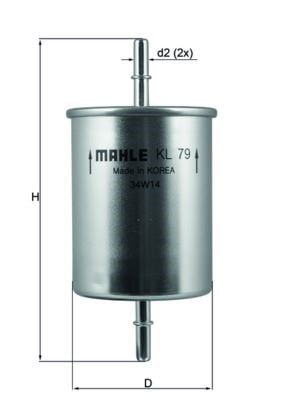 Volkswagen Bora / Golf IV / Multivan V / Transporter V / Skoda Octavia /... MAHLE