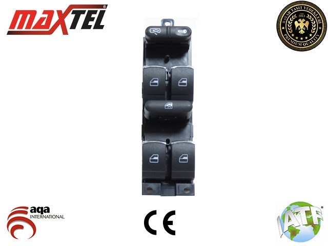 Volkswagen Bora Golf IV Passat Ön Sol Cam Kaldırma Anahtarı MAXTEL
