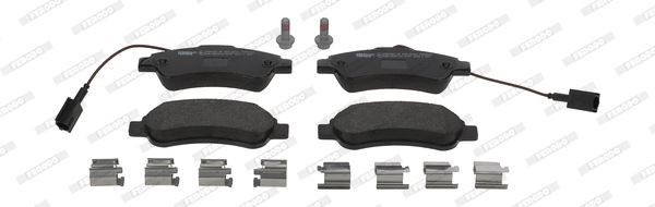 Peugeot Boxer Citroen Jumper Fiat Ducato Arka Fişli Fren Balatası FERODO