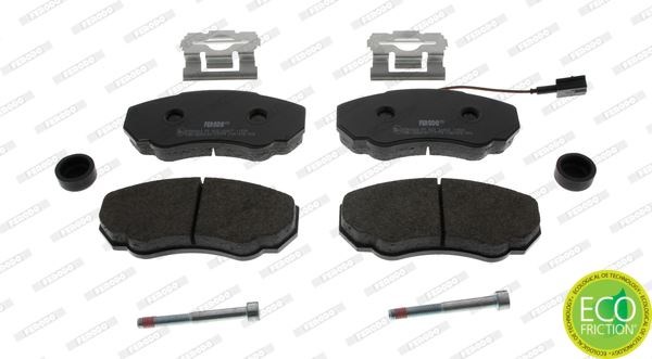 Peugeot Boxer Citroen Jumper Fiat Ducato Ön Fişli Fren Balatası Küçük Tip FERODO