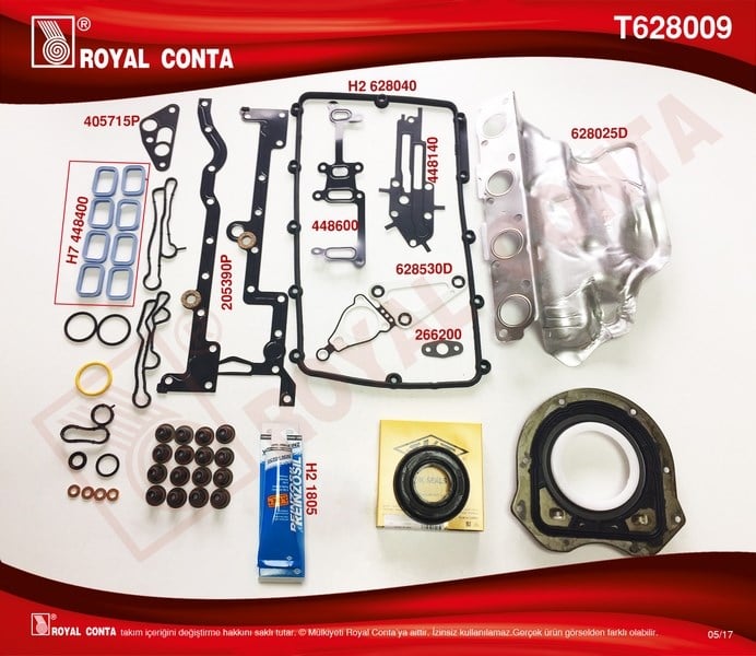 Motor Takım Conta Boxer III Jumper III 2.2HDI 16V EURO5 ROYAL
