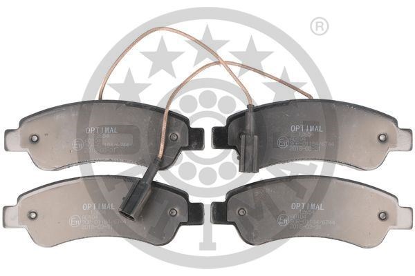 Peugeot Boxer Citroen Jumper Fiat Ducato Arka Fren Balatası Fişli OPTIMAL