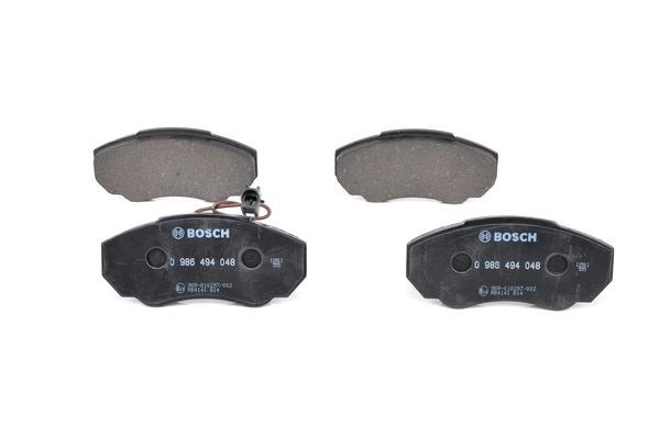 Peugeot Boxer Citroen Jumper Fiat Ducato Ön Fren Balatası Fişli Küçük Tip BOSCH