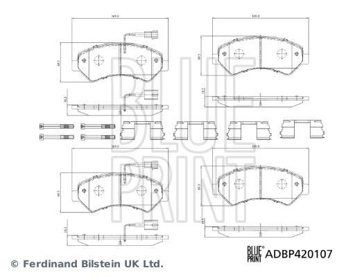 Boxer Jumper Ducato Ön Balata BLUEPRINT