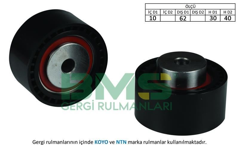 Peugeot Boxer Expert 406 607 807 Citroen C5 C8 Jumper Eksantrik Gergi Rulmanı BMS