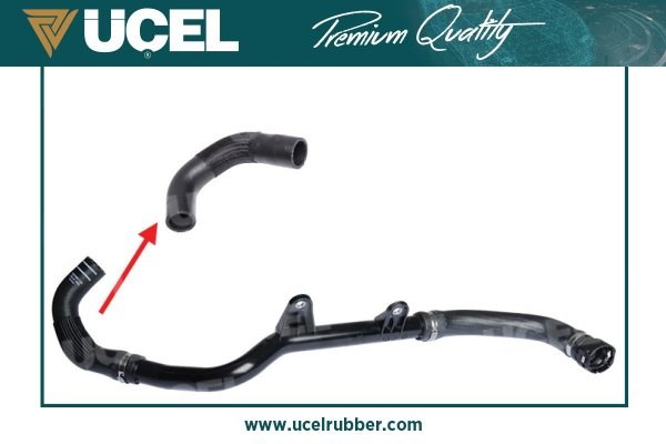 Peugeot Boxer Radyatör Üst Giriş Hortumu Küçük Parça UCEL