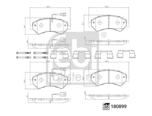 Peugeot Boxer Ön Balata FEBI