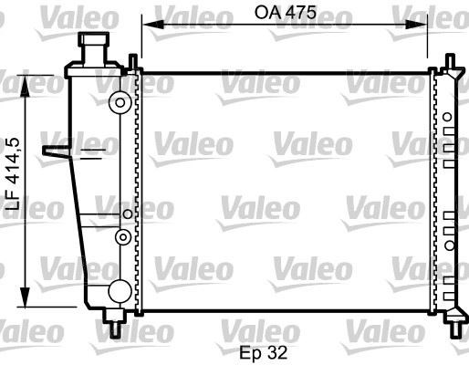 Fiat Brava 1.4 i 12V AC Radyatör VALEO