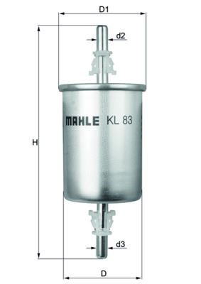Fiat Brava Bravo Marea Punto Ducato Opel Astra G Combo Corsa B C Meriva... MAHLE