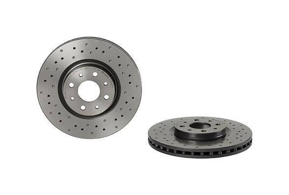 Fiat Bravo II Ön Fren Diski Havalı BREMBO