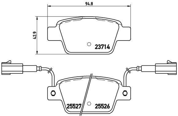 Fiat Bravo II Arka Balata VALEO
