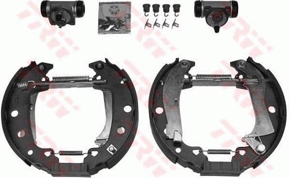 Citroen C15 Arka Aks Pabuçlu Balata Kiti TRW