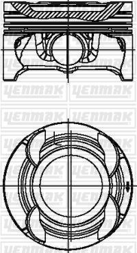 Mercedes C180 Piston Segman 0.50 YENMAK