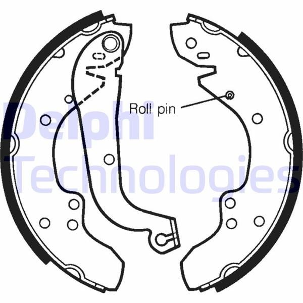 Citroen C25 C32 C35 Fiat Ducato Talento Peugeot J5 Renault Trafic Arka Fren... DELPHI