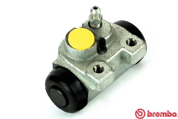 Citroen C3 Arka Fren Silindiri Sol 19.05mm ABS'siz BREMBO