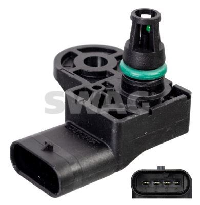 Citroen Peugeot Emme Manifold Basınç Sensörü 1.4 1.6 VTİ SWAG